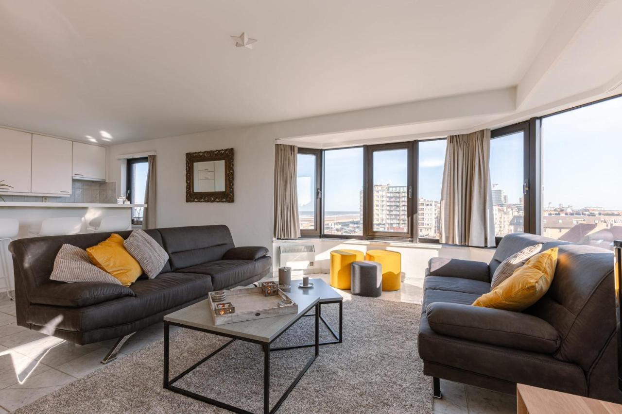 Huswell - Spacious & Modern Sea View Apartment With Garage Oostende Ngoại thất bức ảnh
