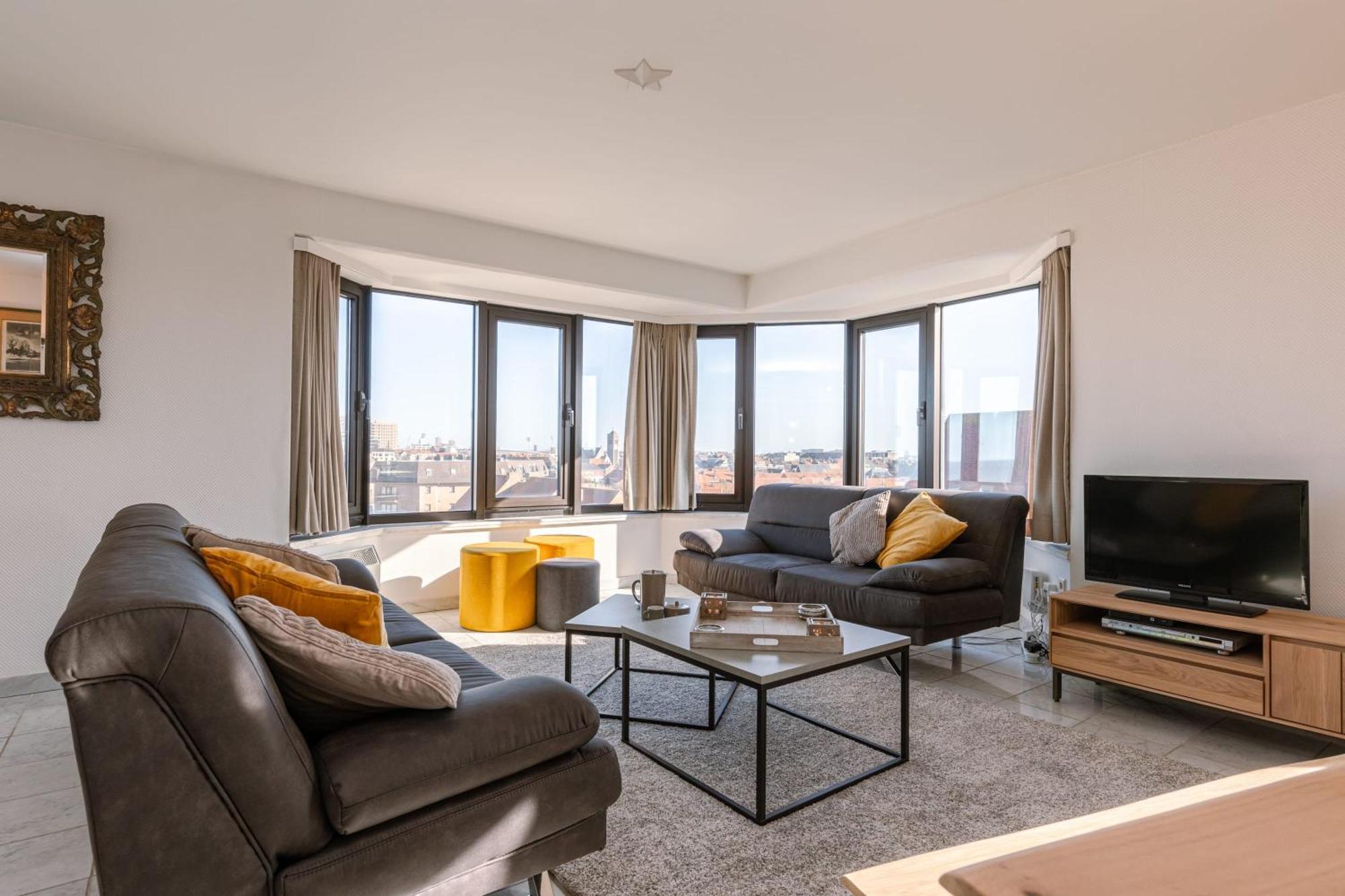 Huswell - Spacious & Modern Sea View Apartment With Garage Oostende Ngoại thất bức ảnh