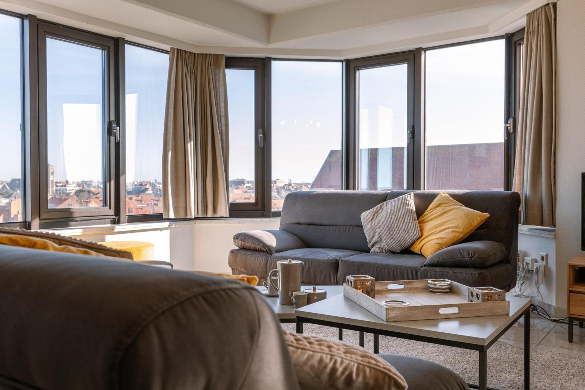 Huswell - Spacious & Modern Sea View Apartment With Garage Oostende Ngoại thất bức ảnh